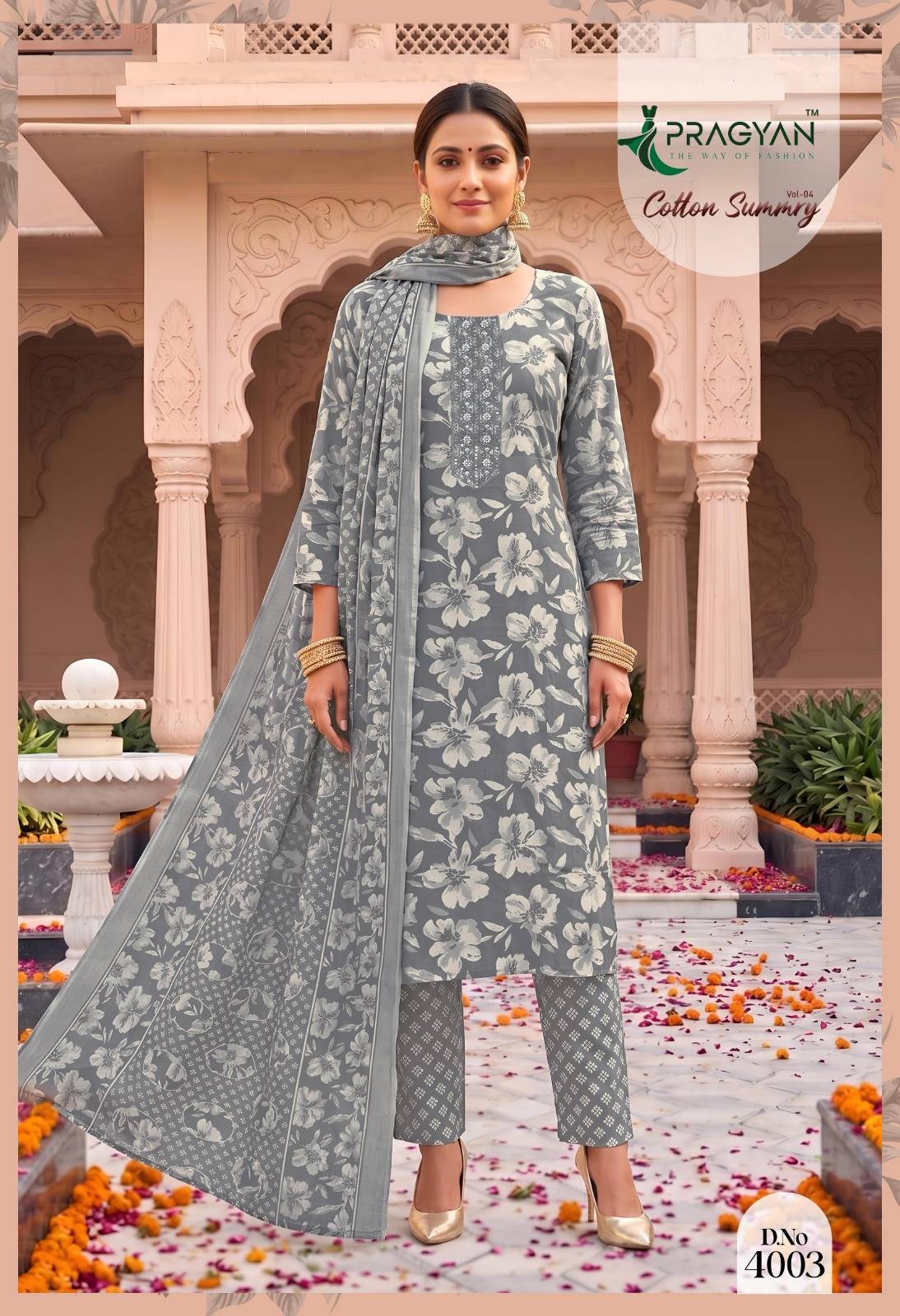COTTON SUMMRY VOL 4 By PRAGYAN Designer Ethnic Wear Collection cotton Kurtis At Wholesale Price